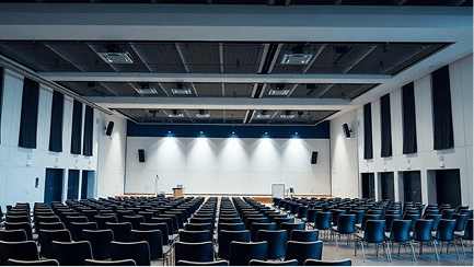 Kongresssaal für den fachlichen Austausch